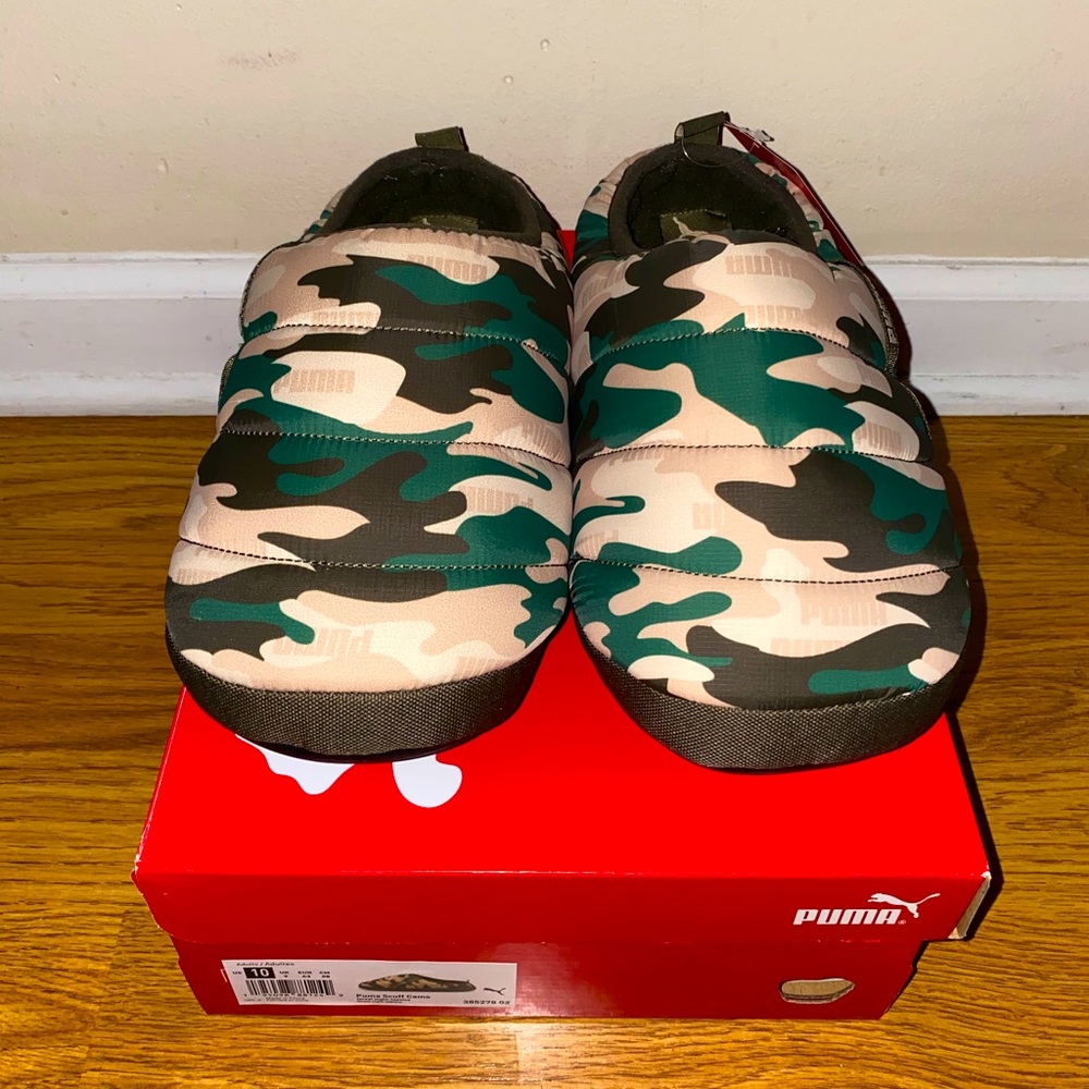 PUMA Scuff Camo Slippers